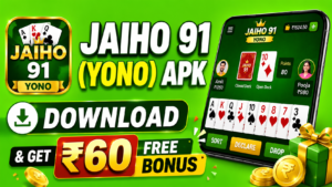 Jaiho 91 (Yono) Apk Download & get ₹60 free Bonus