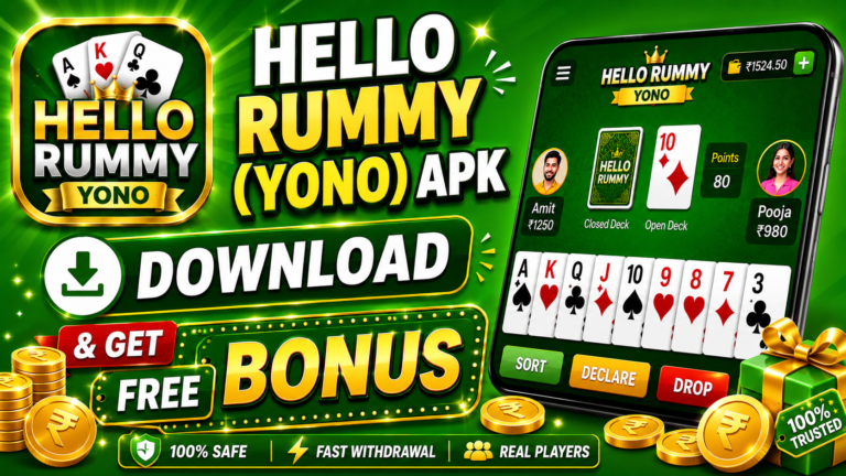 Hello Rummy (Yono) Apk Download & Free Bonus